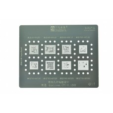 Трафарет BGA IC Amaoe 0,12mm QU-7 CPU 460-SM4250/665-SM6125/662-SM6115/720G-SM7125/730G(732G)-SM7150/750G-SM7225/765G-SM7250/775G-SM7350