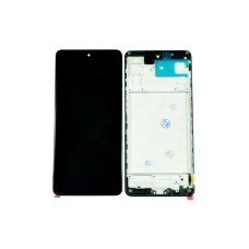 Дисплей (LCD) для Samsung SM-M515F Galaxy M51+Touchscreen black в рамке OLED